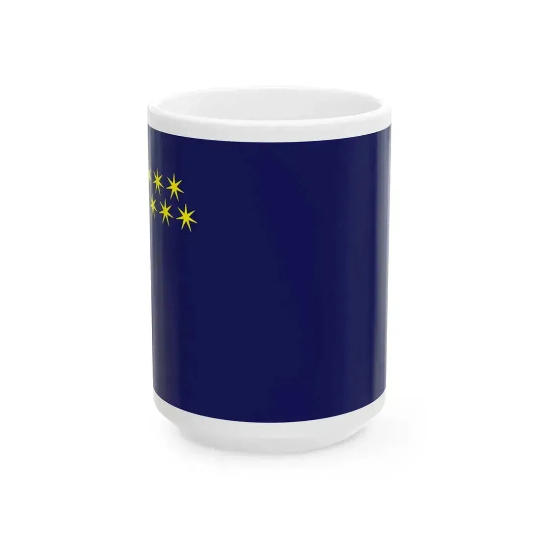 Flag of Adjara 2000-2004 (Georgia) White Coffee Mug 15oz - Go Mug Yourself