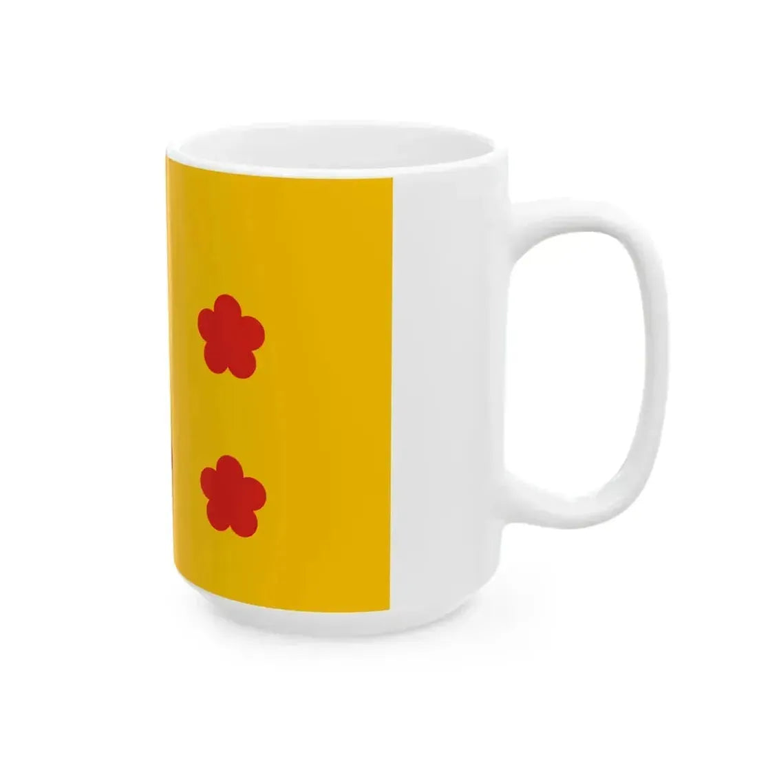 Flag of admiral of the Navy of Manchukuo (China) White Coffee Mug - Go Mug Yourself