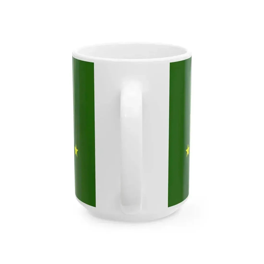 Flag of Adygea (Russia) White Coffee Mug - Go Mug Yourself