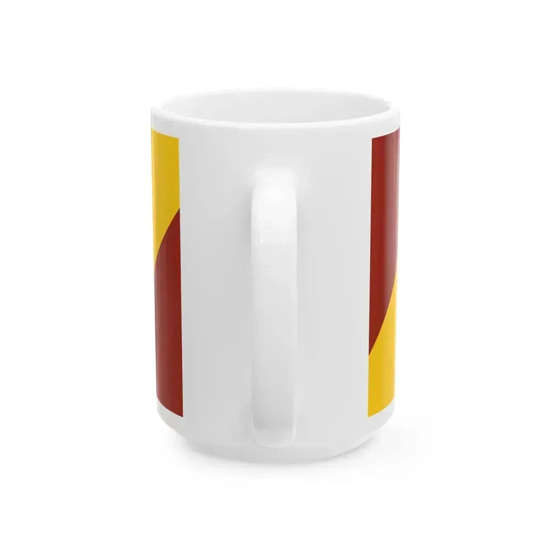 Flag of Aerodrom Municipality North Macedonia (North Macedonia) White Coffee Mug - Go Mug Yourself