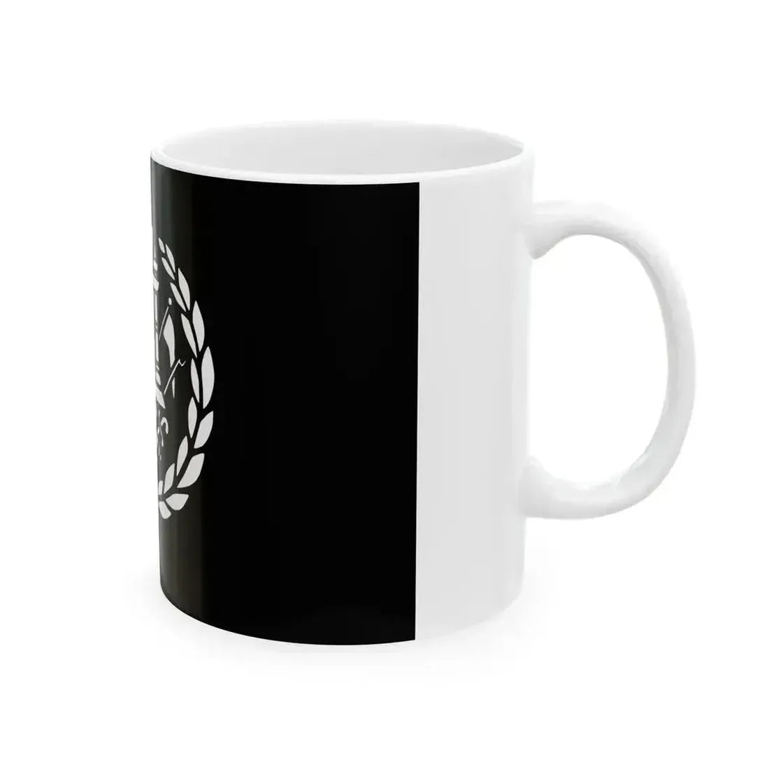 Flag of Afghanistan 1901-1919 (Afghanistan) White Coffee Mug - Go Mug Yourself