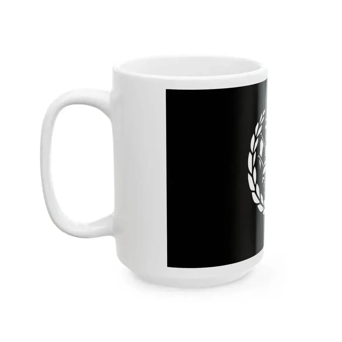 Flag of Afghanistan 1901-1919 (Afghanistan) White Coffee Mug - Go Mug Yourself