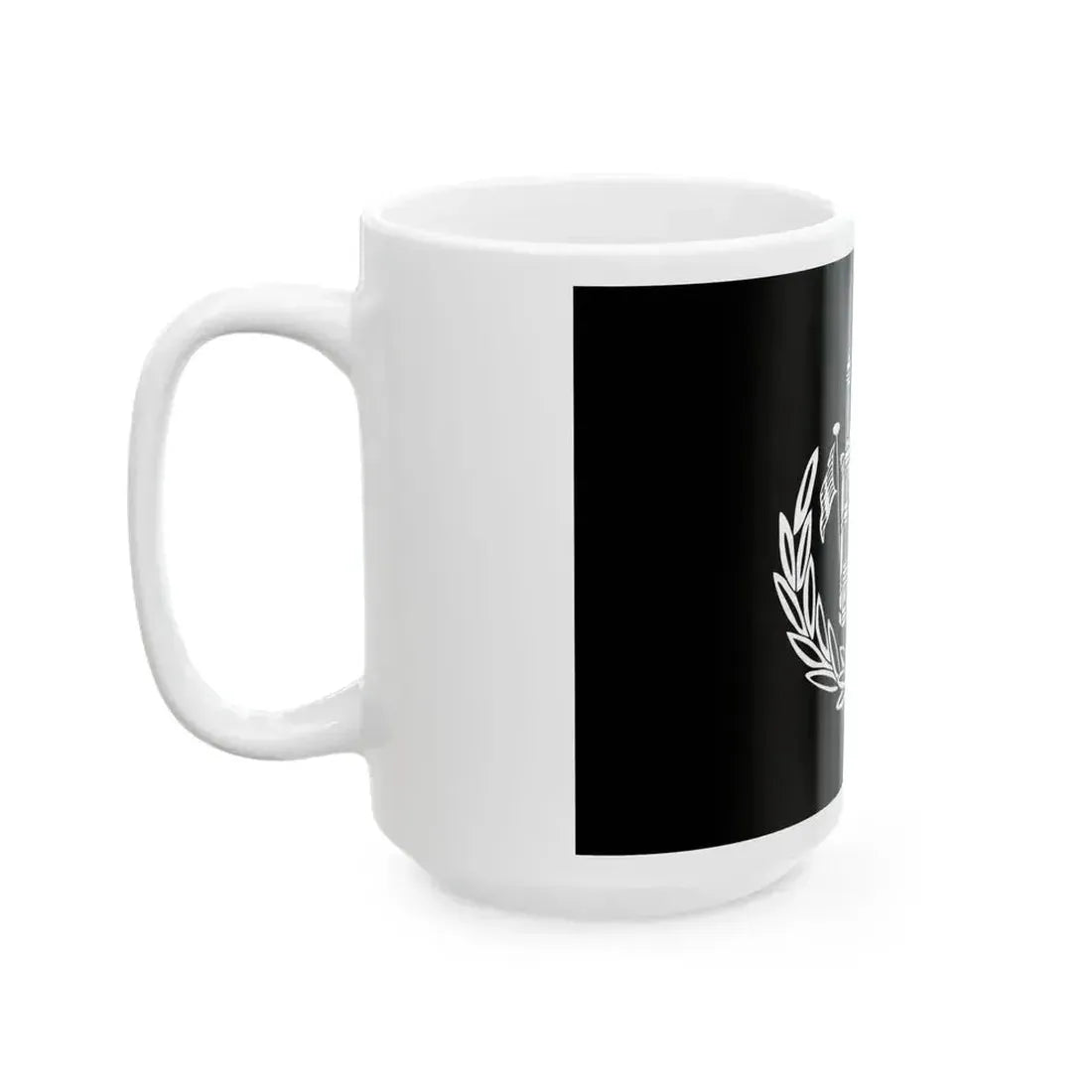 Flag of Afghanistan 1926-1928 (Afghanistan) White Coffee Mug - Go Mug Yourself