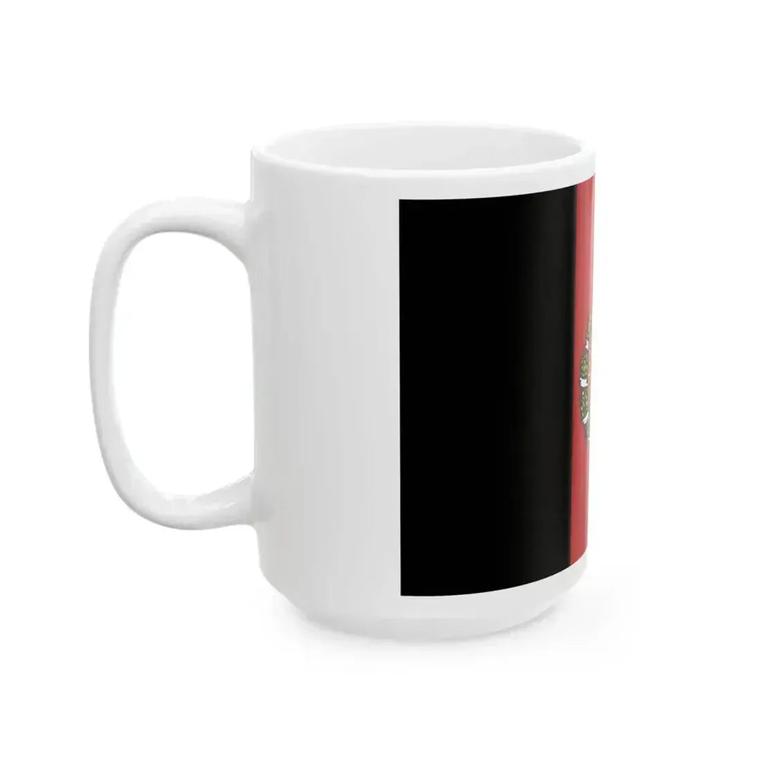 Flag of Afghanistan 1928-1929 variant (Afghanistan) White Coffee Mug - Go Mug Yourself