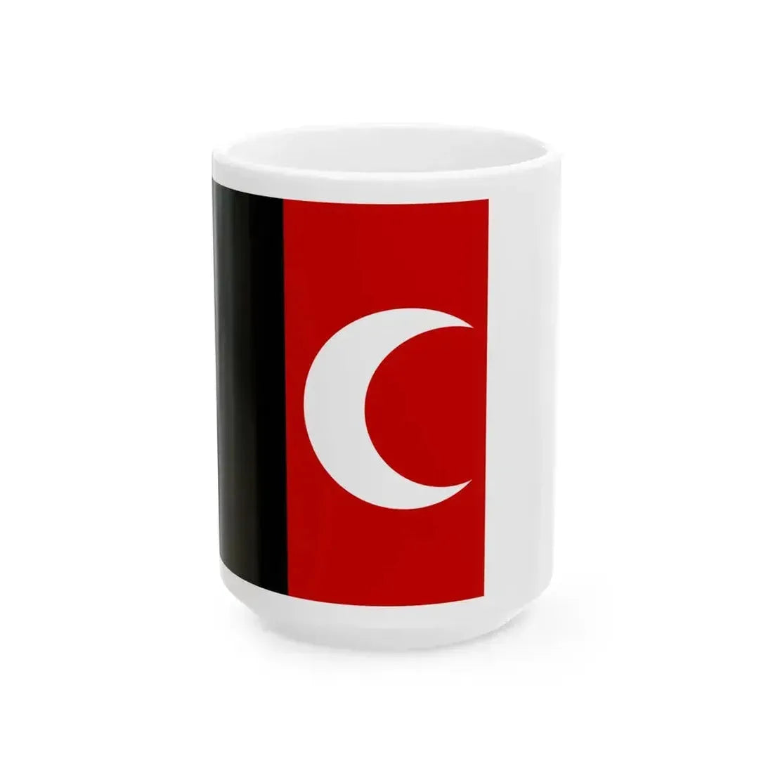 Flag of Afghanistan 1930s (Afghanistan) White Coffee Mug 15oz - Go Mug Yourself