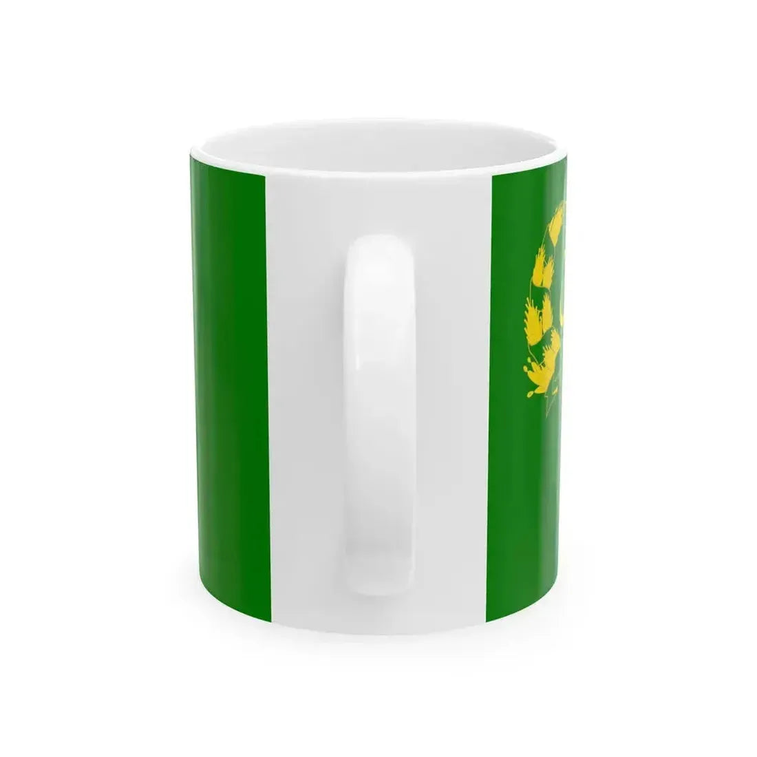 Flag of Afghanistan 1978-1980 reported variant (Afghanistan) White Coffee Mug - Go Mug Yourself