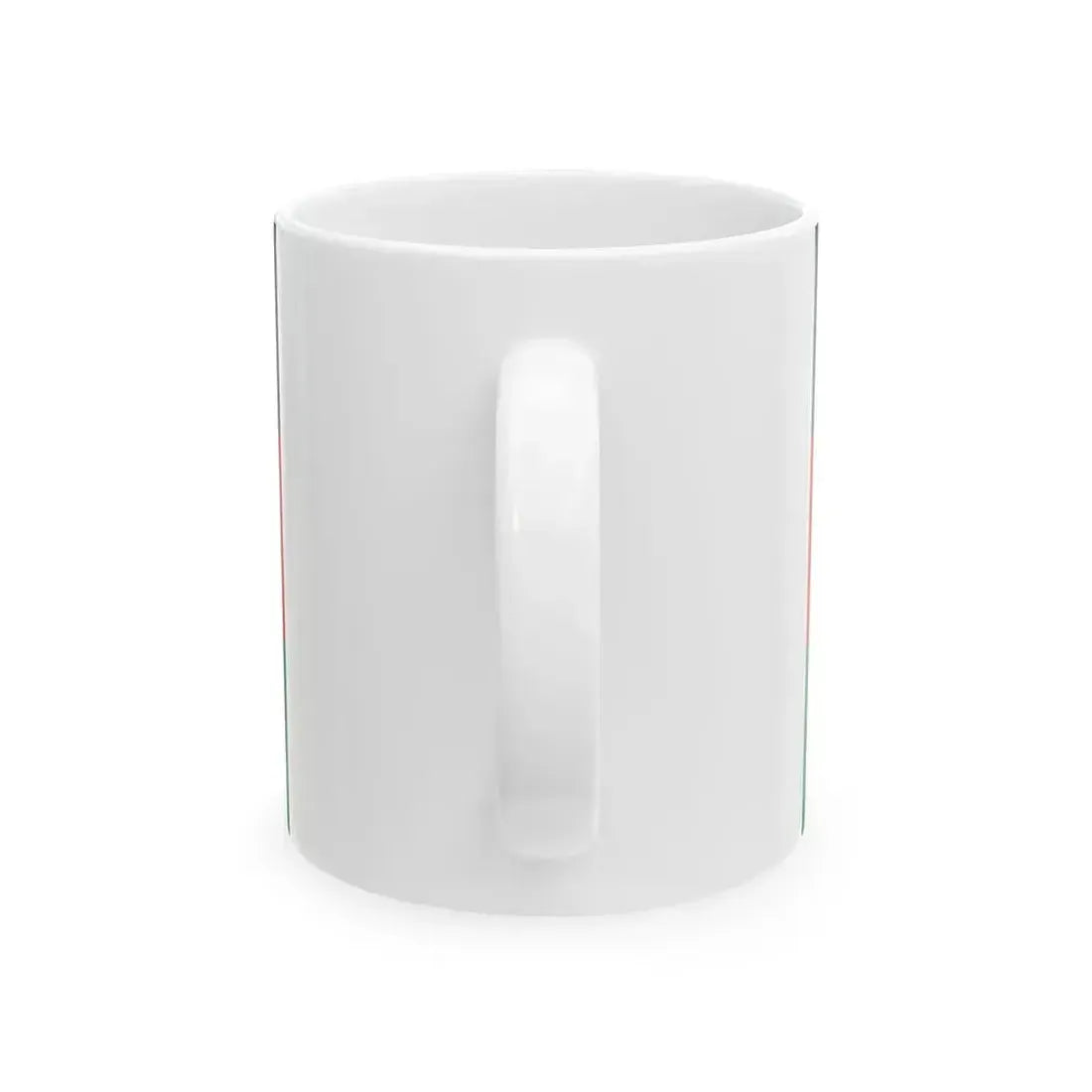 Flag of Afghanistan 1980-1987 3-2 (Afghanistan) White Coffee Mug - Go Mug Yourself