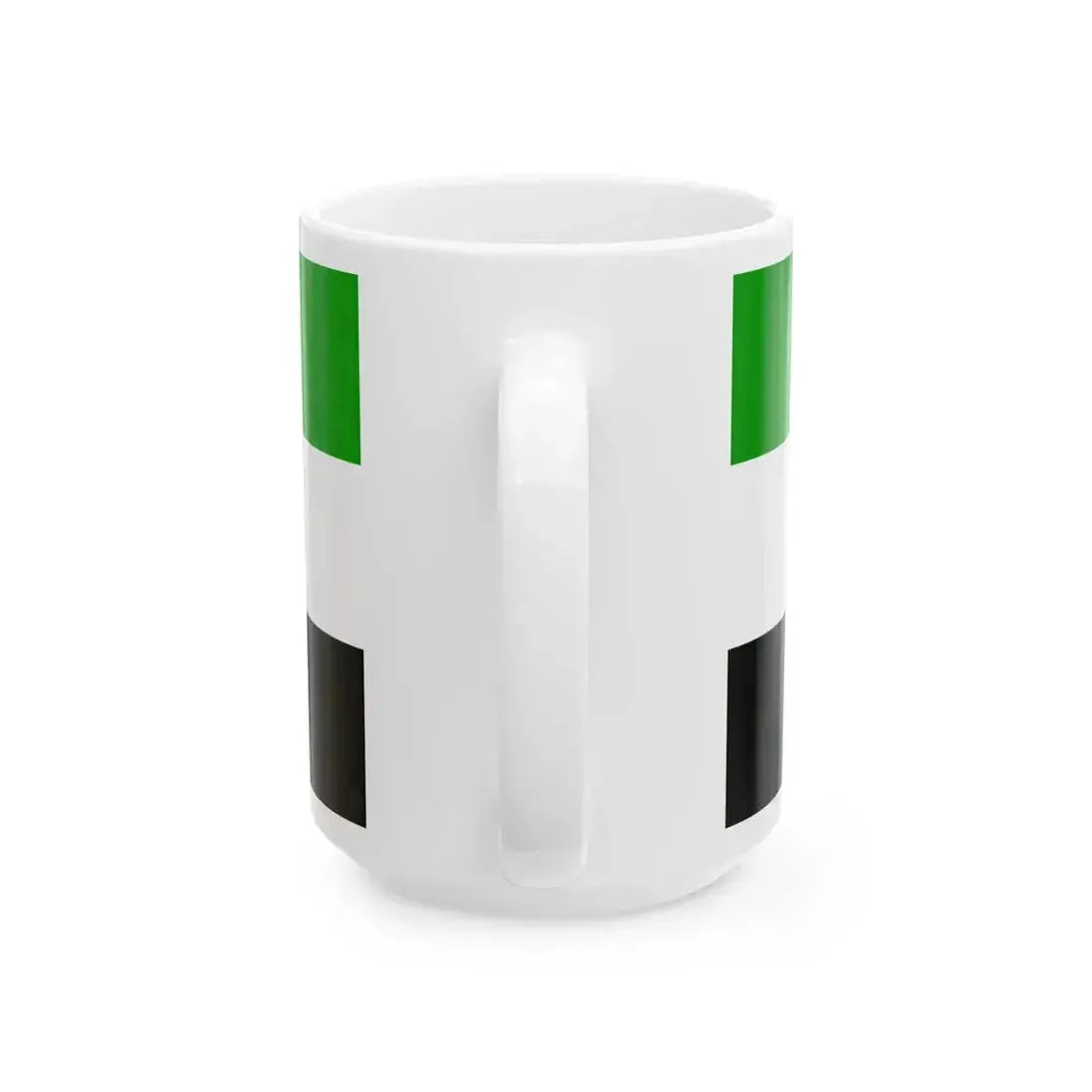 Flag of Afghanistan 1992 to 2001 - White Coffee Mug - Go Mug Yourself