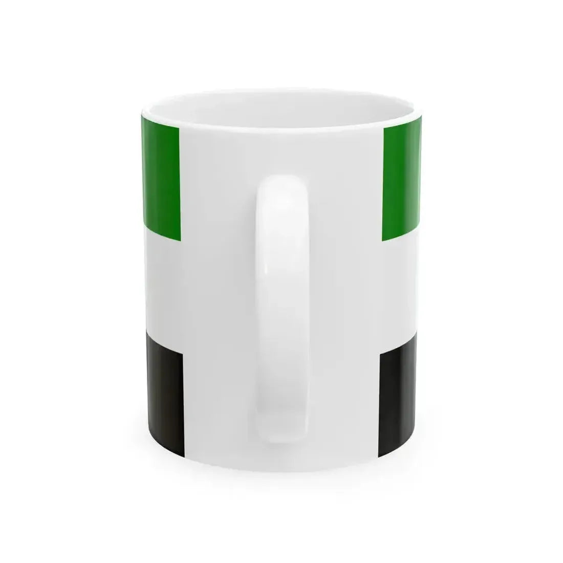 Flag of Afghanistan 1992 Variant (Afghanistan) White Coffee Mug - Go Mug Yourself