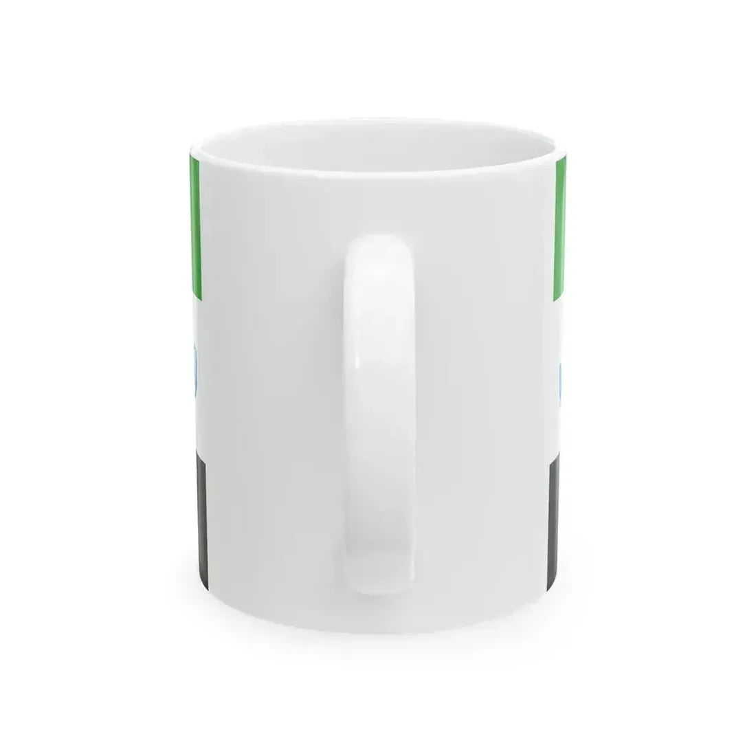 Flag of Afghanistan 2001-2002 3-2 (Afghanistan) White Coffee Mug - Go Mug Yourself
