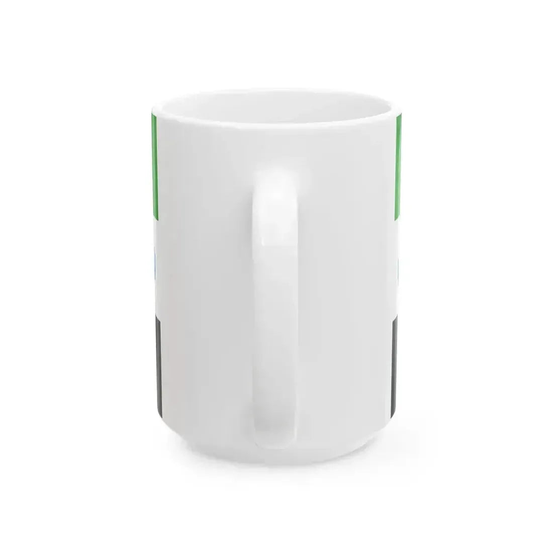 Flag of Afghanistan 2001-2002 3-2 (Afghanistan) White Coffee Mug - Go Mug Yourself