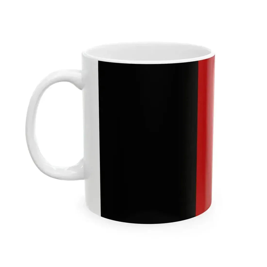 Flag of Afghanistan 2002-2004 variant without arms (Afghanistan) White Coffee Mug - Go Mug Yourself