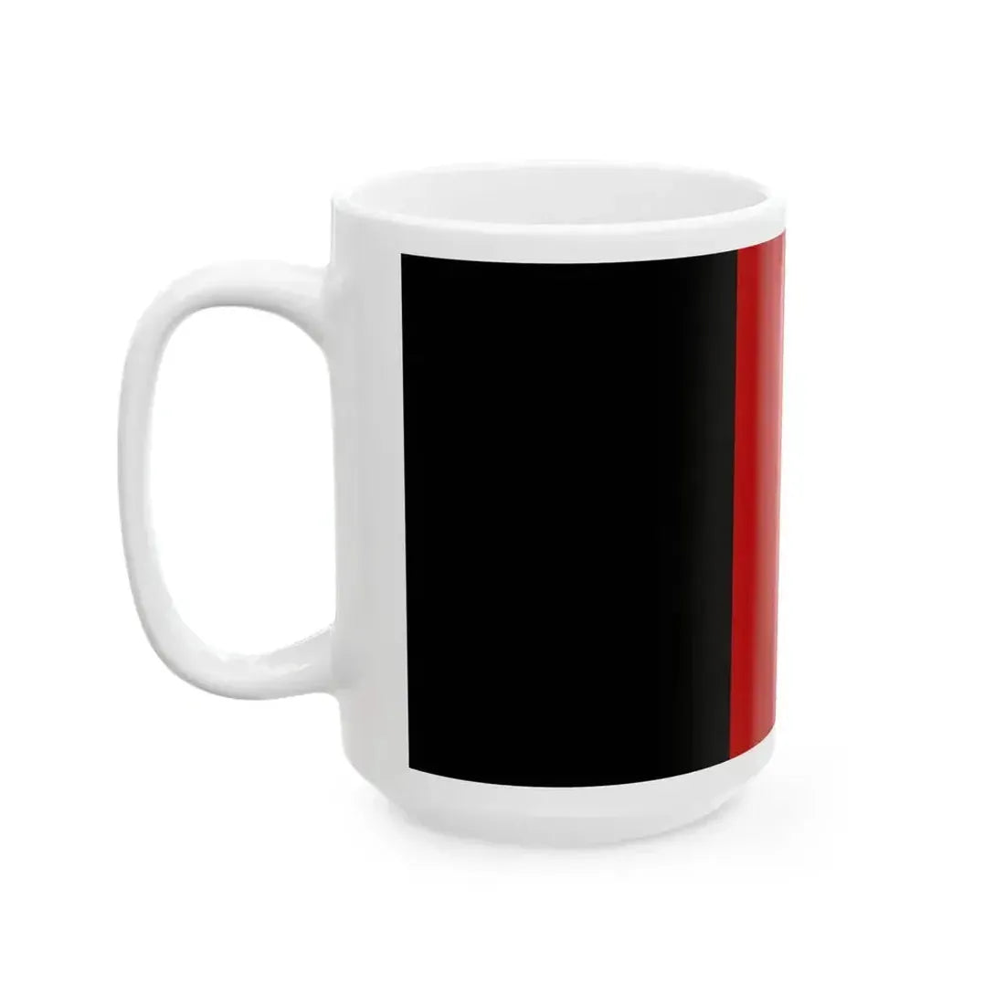 Flag of Afghanistan 2002-2004 variant without arms (Afghanistan) White Coffee Mug - Go Mug Yourself