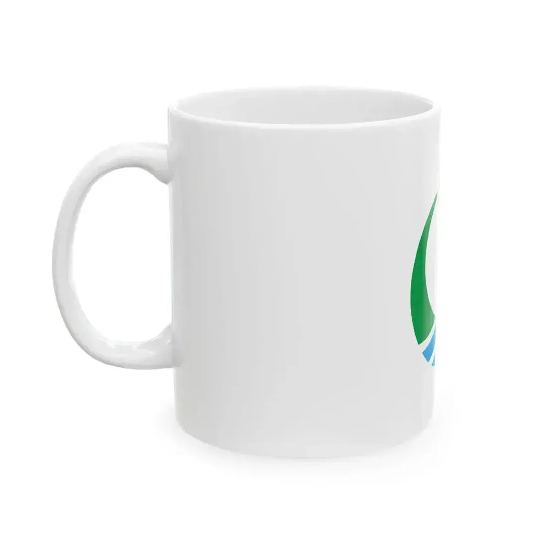 Flag of Aga Niigata (Japan) White Coffee Mug - Go Mug Yourself