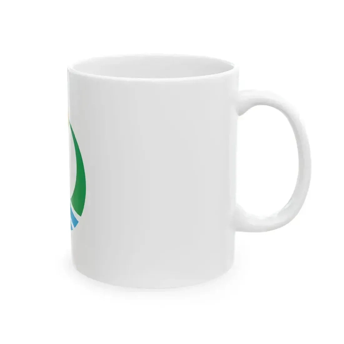 Flag of Aga Niigata (Japan) White Coffee Mug - Go Mug Yourself