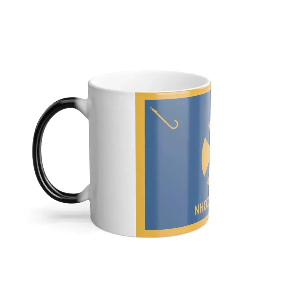 Flag of Agistri Island Greece - Color Changing Coffee Mug - Go Mug Yourself