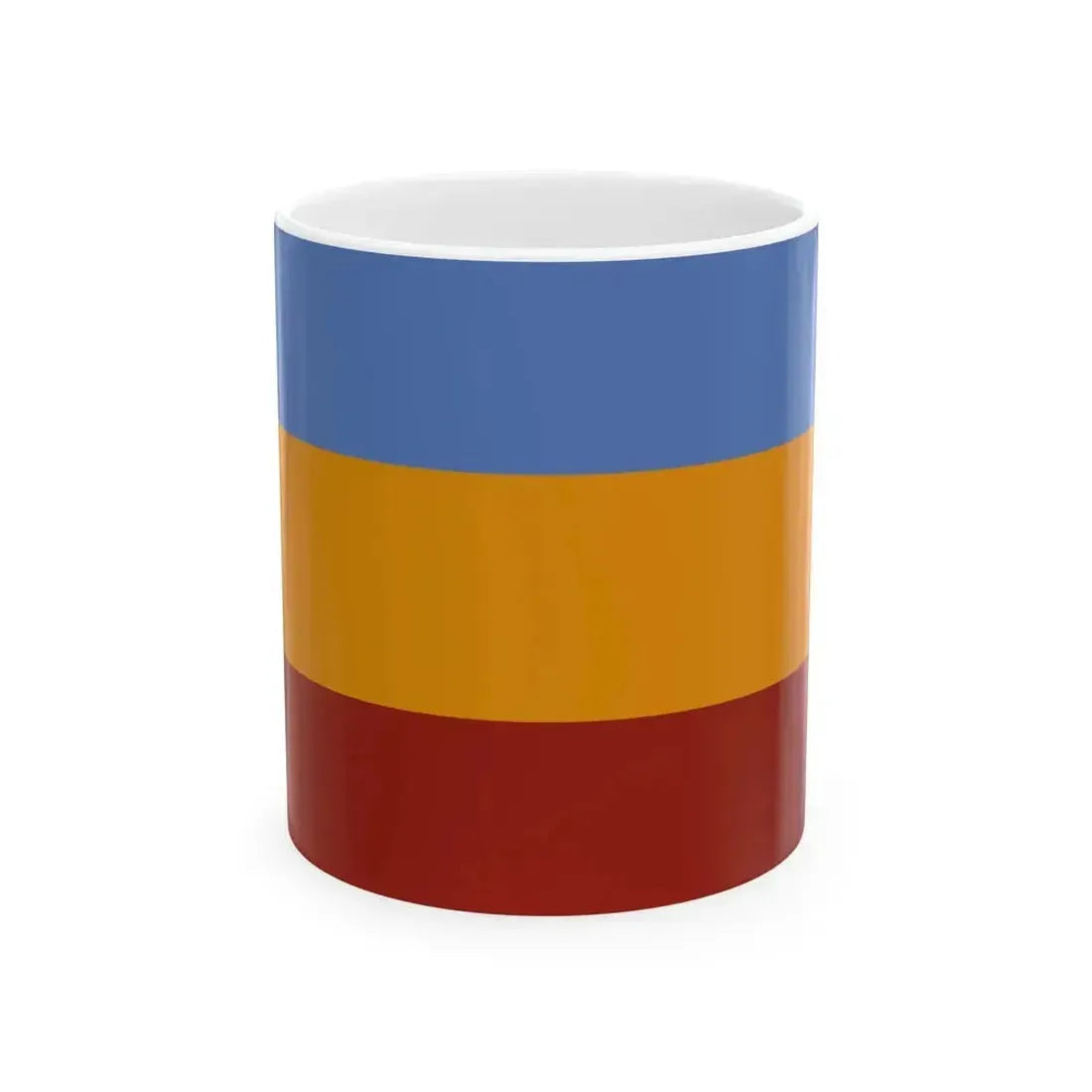 Flag of Aguilares (El Salvador) White Coffee Mug 11oz - Go Mug Yourself