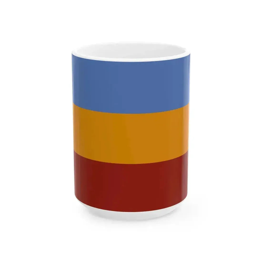 Flag of Aguilares (El Salvador) White Coffee Mug 15oz - Go Mug Yourself