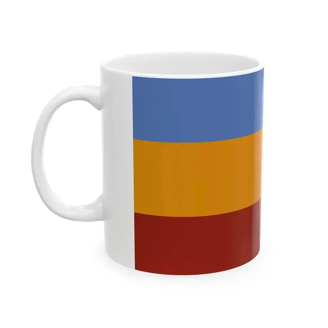 Flag of Aguilares (El Salvador) White Coffee Mug - Go Mug Yourself