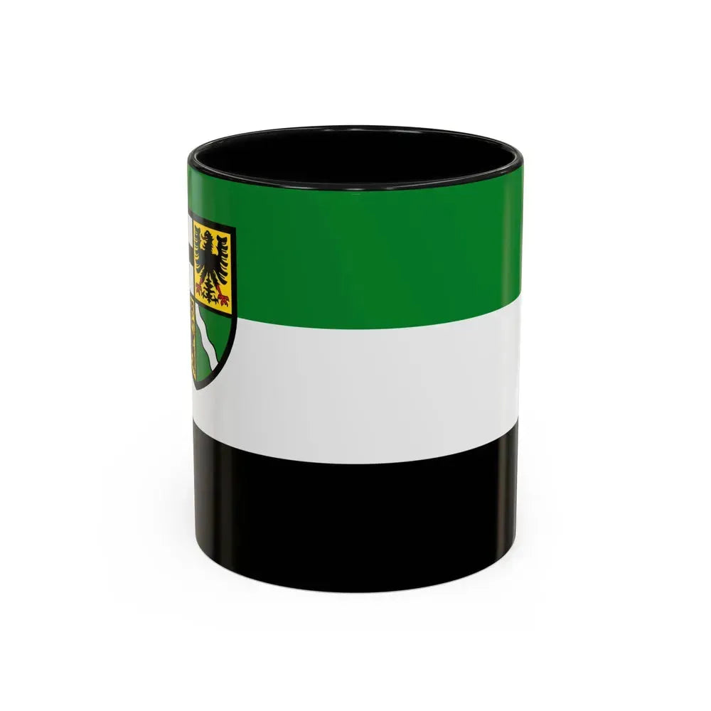 Flag of Ahrweiler Germany - Accent Coffee Mug 11oz Black - Go Mug Yourself