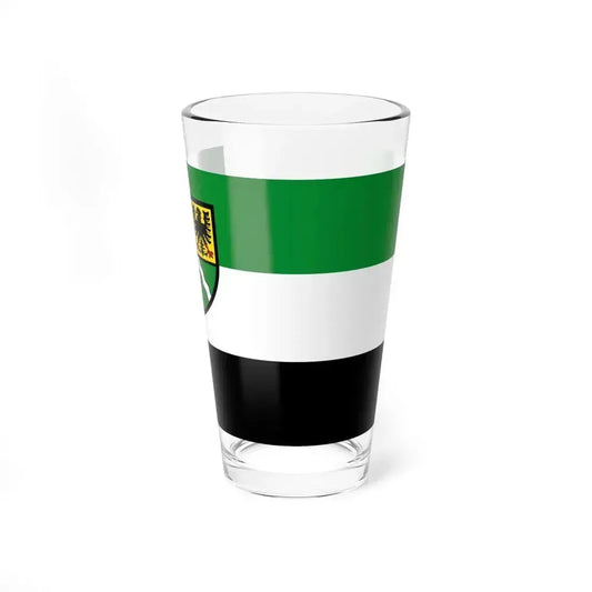 Flag of Ahrweiler Germany - Pint Glass 16oz 16oz - Go Mug Yourself