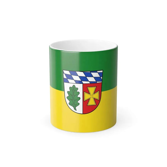 Flag of Aichach Friedberg Germany - Color Changing Coffee Mug 11oz - Go Mug Yourself
