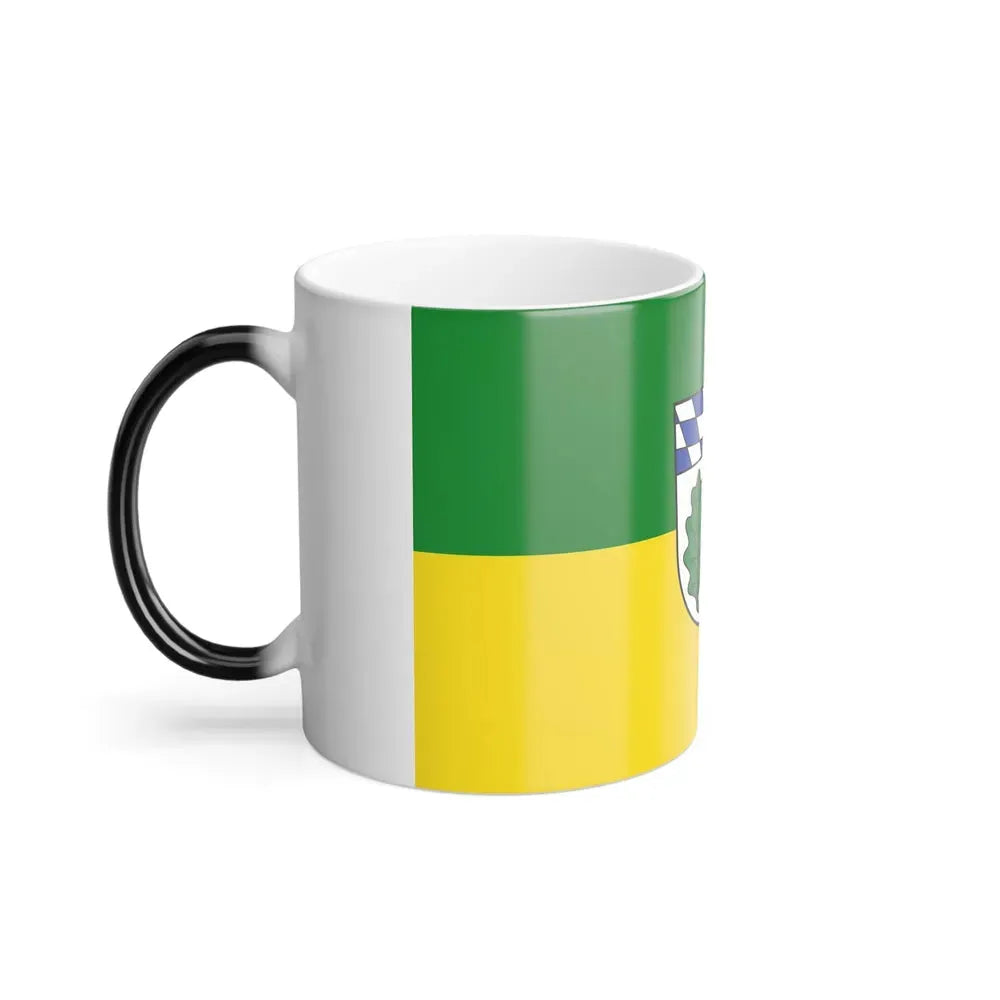 Flag of Aichach Friedberg Germany - Color Changing Coffee Mug - Go Mug Yourself
