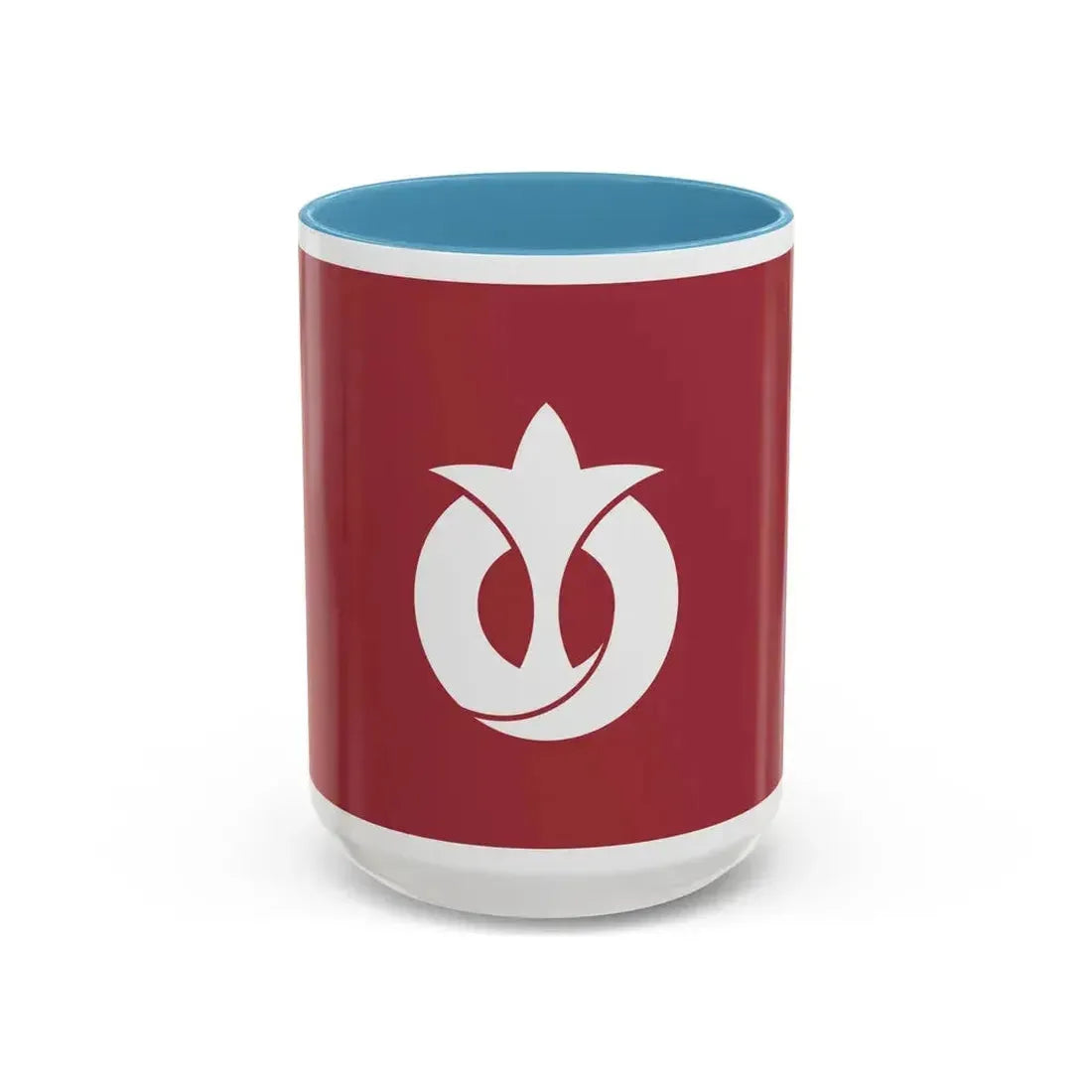 Flag of Aichi Prefecture Japan - Accent Coffee Mug 15oz Light Blue - Go Mug Yourself