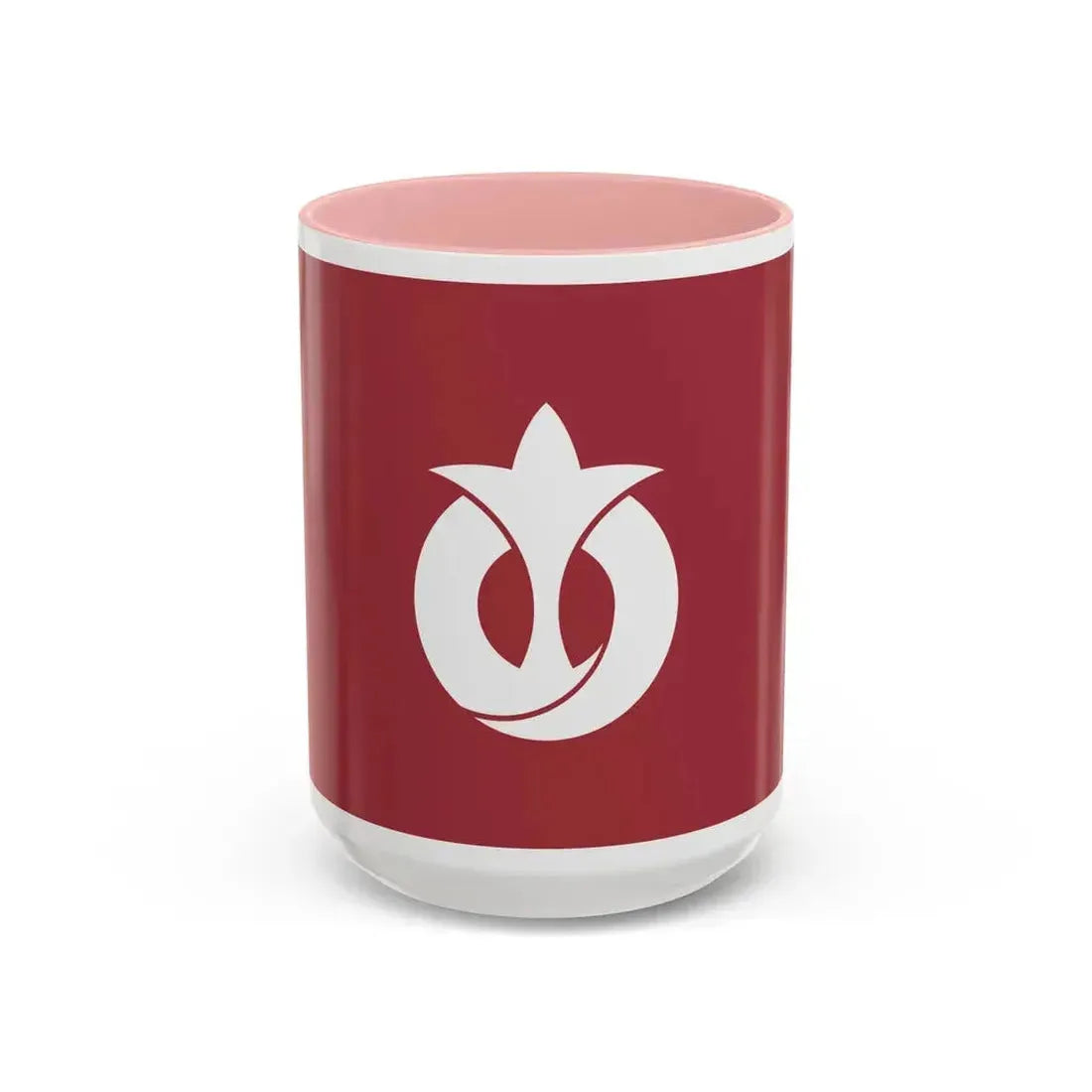 Flag of Aichi Prefecture Japan - Accent Coffee Mug 15oz Pink - Go Mug Yourself