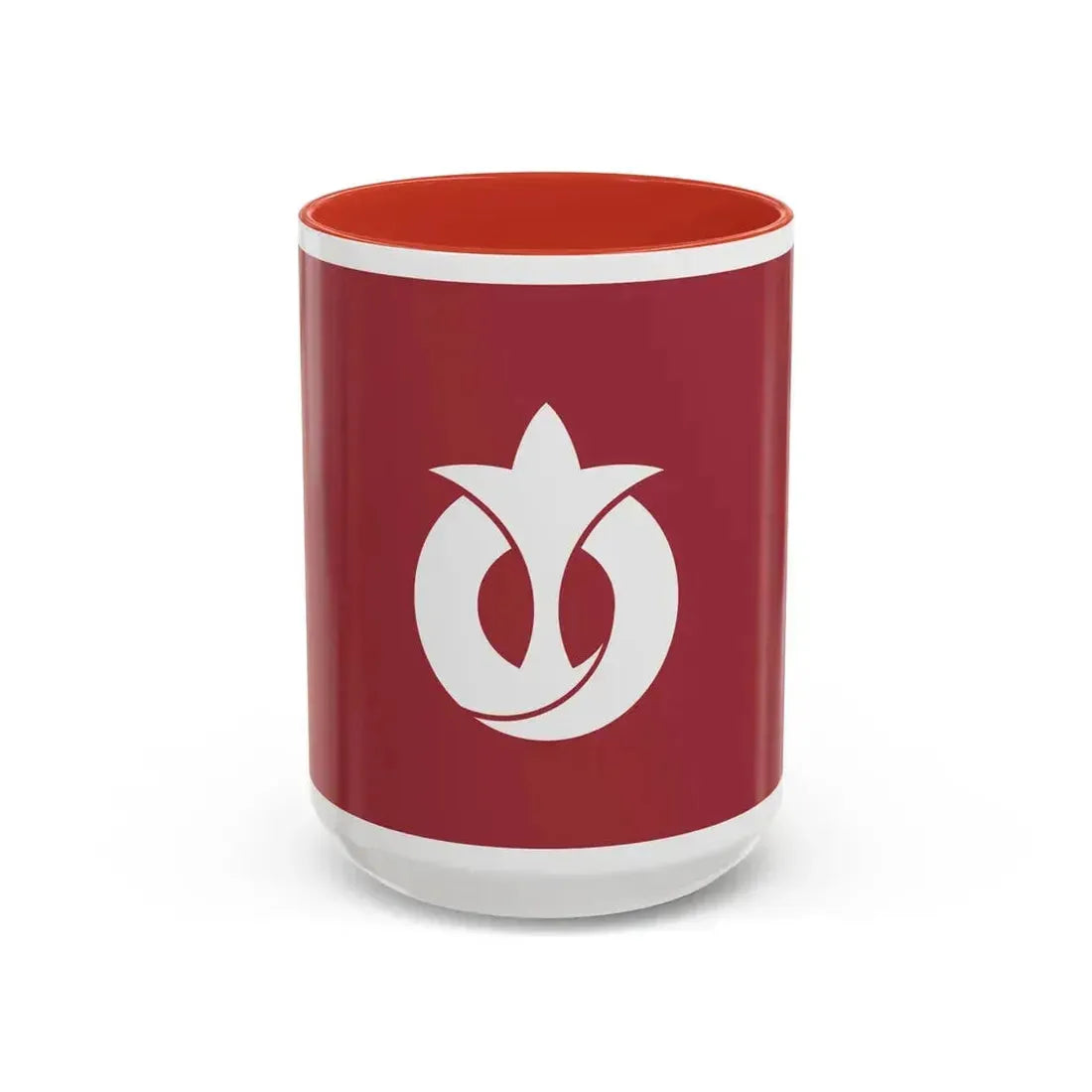 Flag of Aichi Prefecture Japan - Accent Coffee Mug 15oz Red - Go Mug Yourself