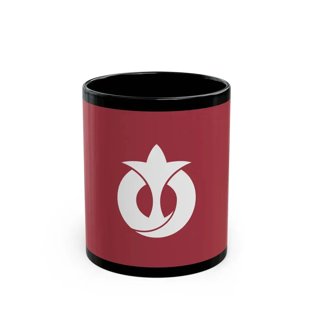 Flag of Aichi Prefecture Japan - Black Coffee Mug 11oz - Go Mug Yourself
