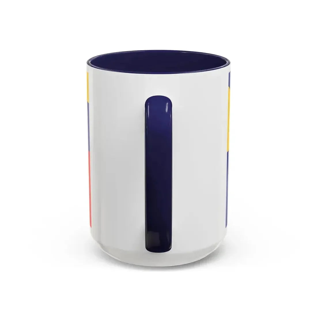 Flag of Ain France 2 - Accent Coffee Mug - Go Mug Yourself