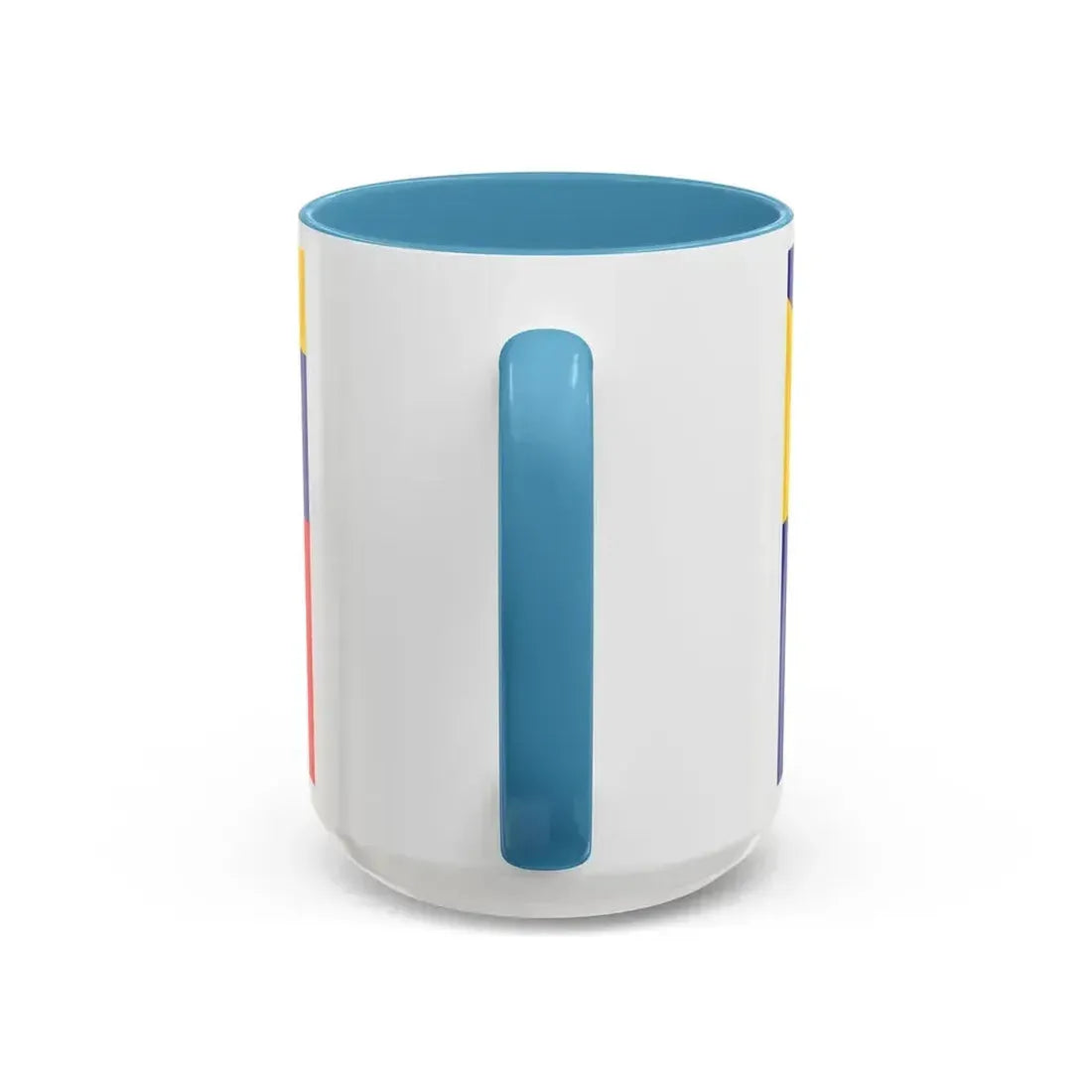 Flag of Ain France 2 - Accent Coffee Mug - Go Mug Yourself
