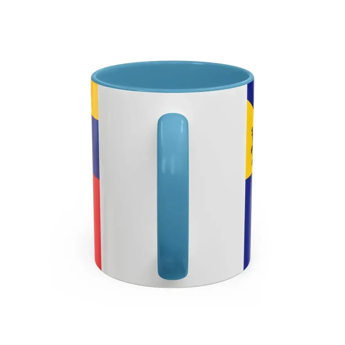 Flag of Ain France 2 - Accent Coffee Mug - Go Mug Yourself