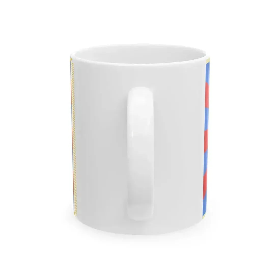 Flag of Air Force of Romania 1950-1952 obverse (Oman) White Coffee Mug - Go Mug Yourself