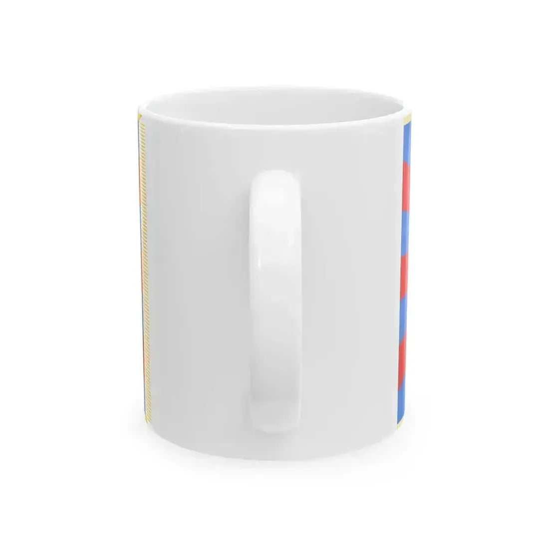 Flag of Air Force of Romania 1952-1965 obverse (Oman) White Coffee Mug - Go Mug Yourself