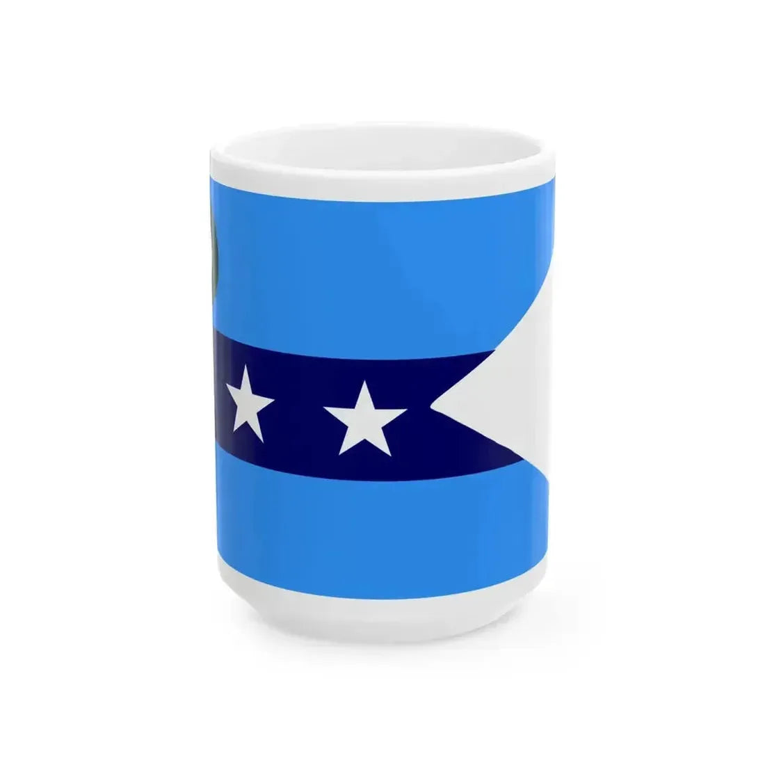 Flag of Air Marshal Pakistan (Pakistan) White Coffee Mug 15oz - Go Mug Yourself