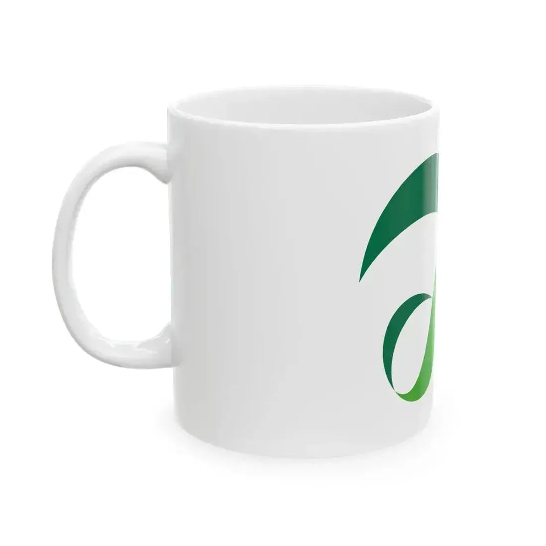 Flag of Aira Kagoshima no logo (Japan) White Coffee Mug - Go Mug Yourself