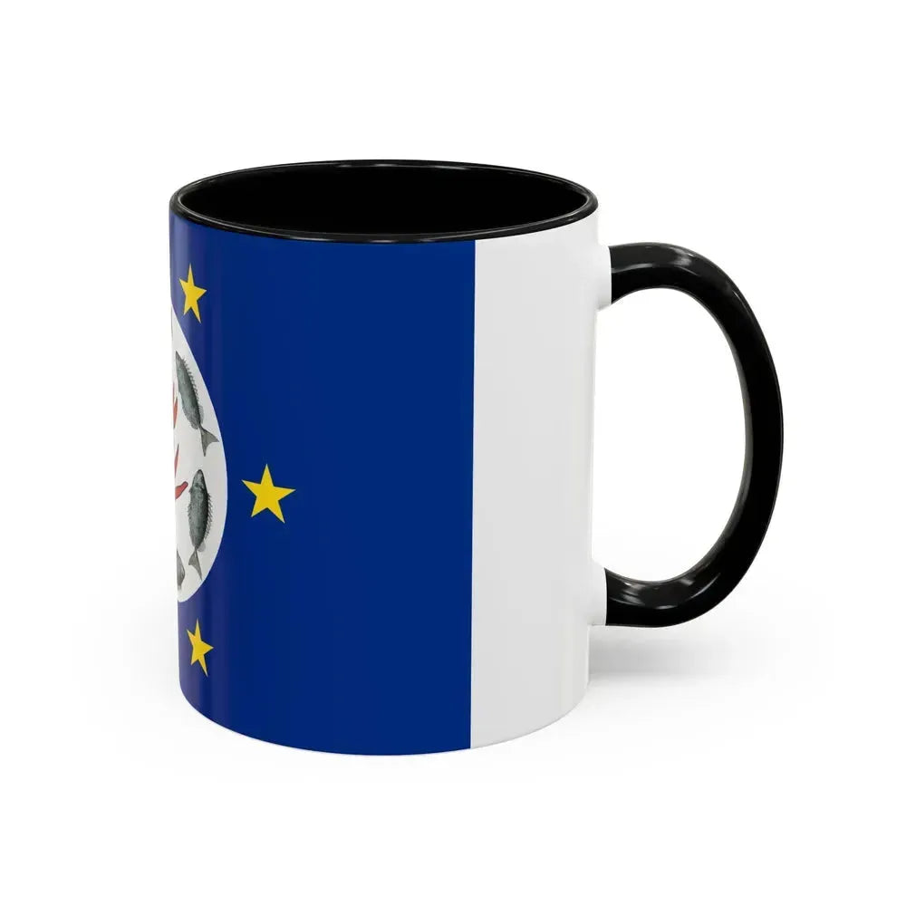 Flag of Airai Palau - Accent Coffee Mug - Go Mug Yourself