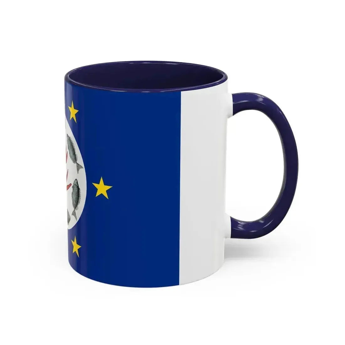 Flag of Airai Palau - Accent Coffee Mug - Go Mug Yourself
