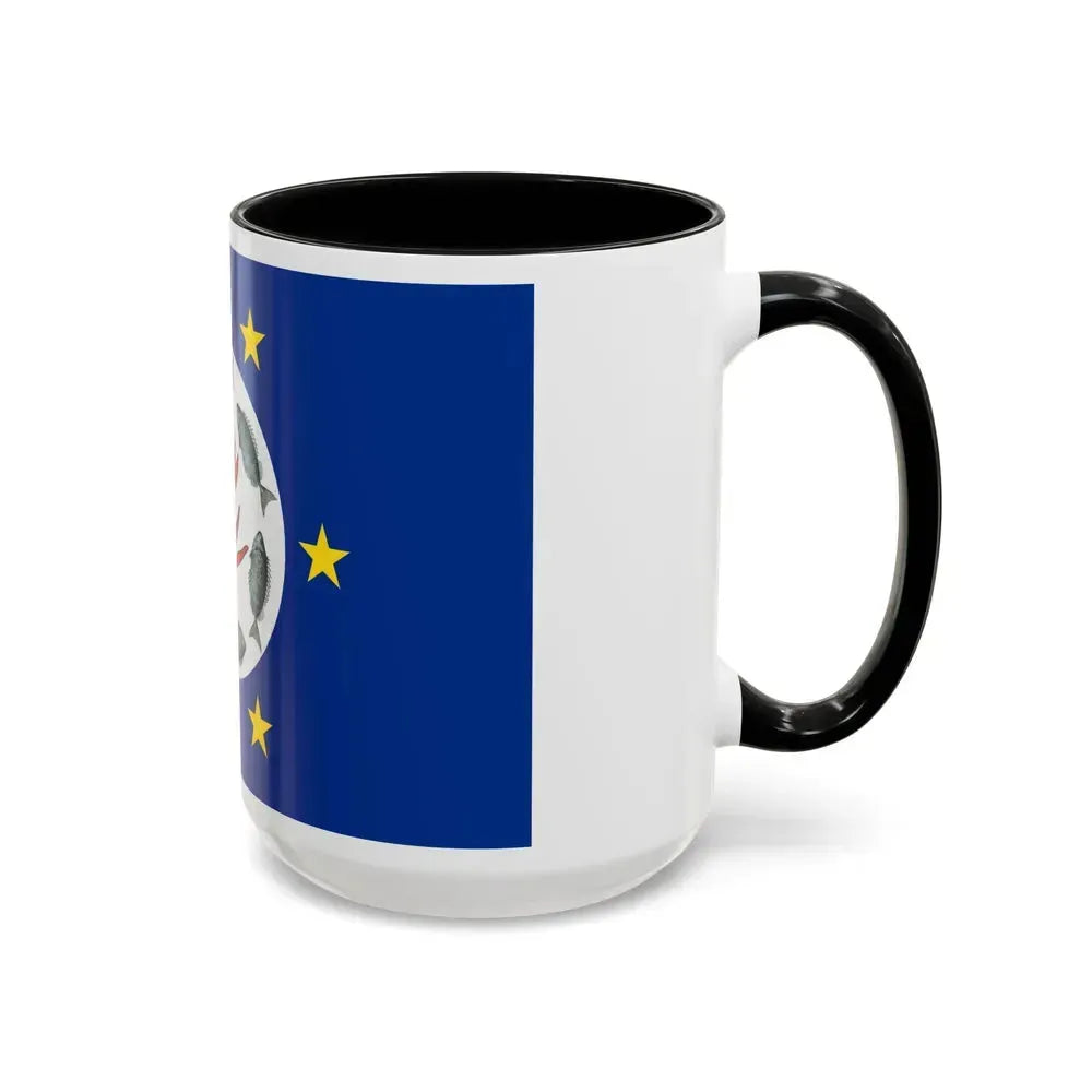 Flag of Airai Palau - Accent Coffee Mug - Go Mug Yourself