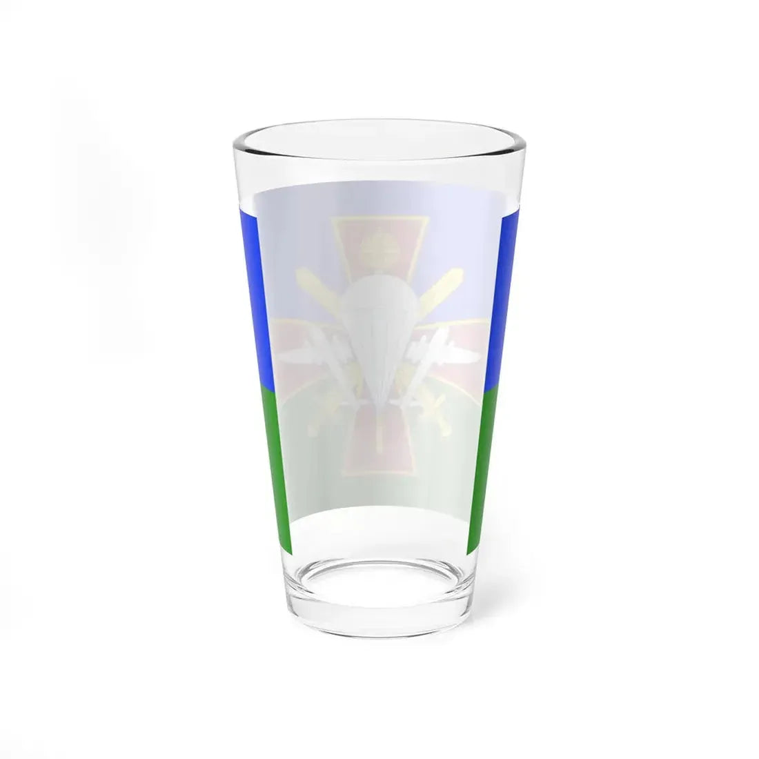 Flag of Airmobile troops of Ukraine (Ukraine) Pint Glass 16oz - Go Mug Yourself