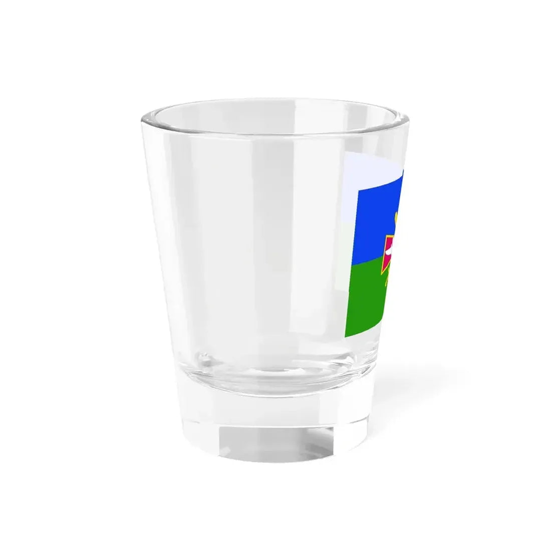 Flag of Airmobile troops of Ukraine (Ukraine) Shot Glass 1.5oz - Go Mug Yourself