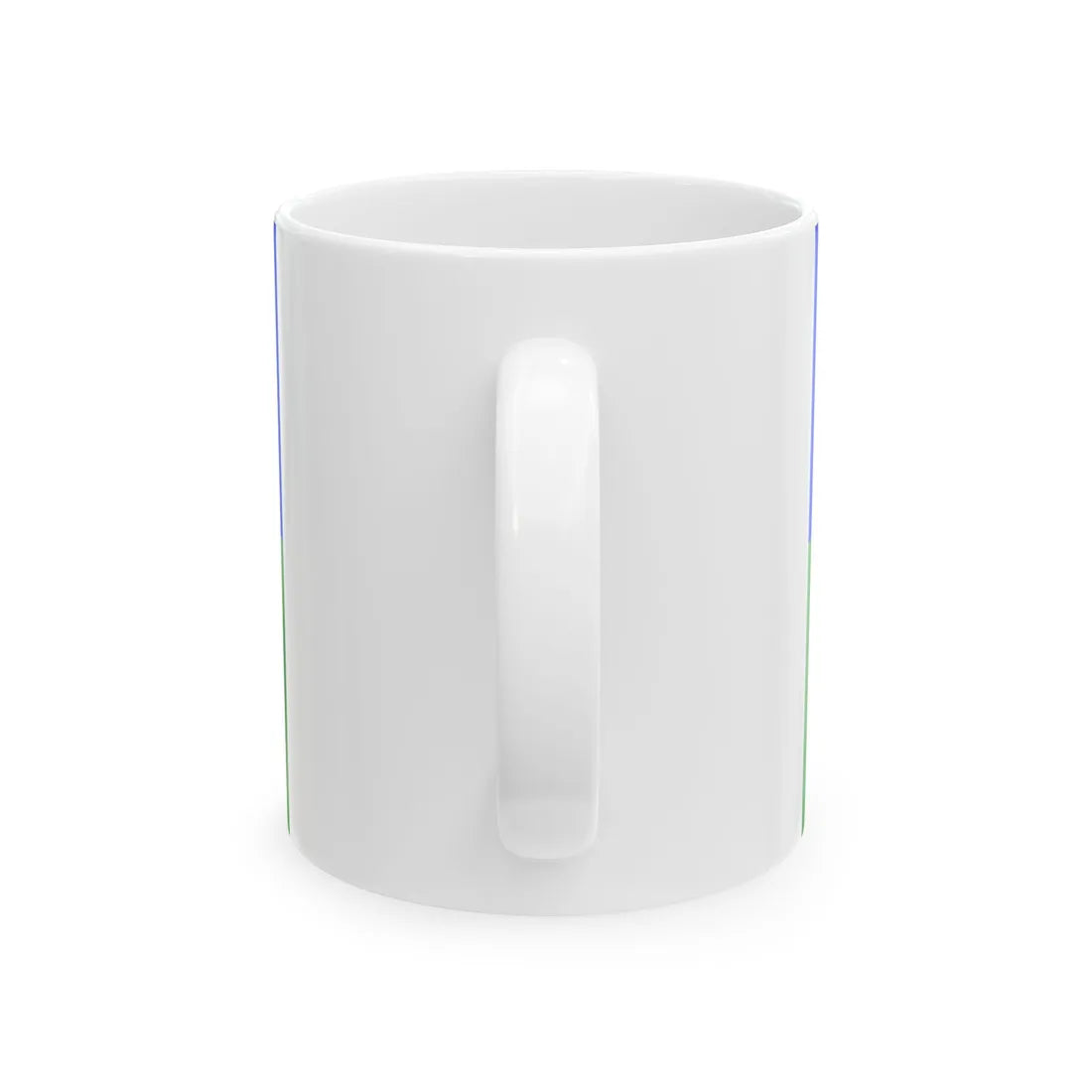 Flag of Airmobile troops of Ukraine (Ukraine) White Coffee Mug - Go Mug Yourself