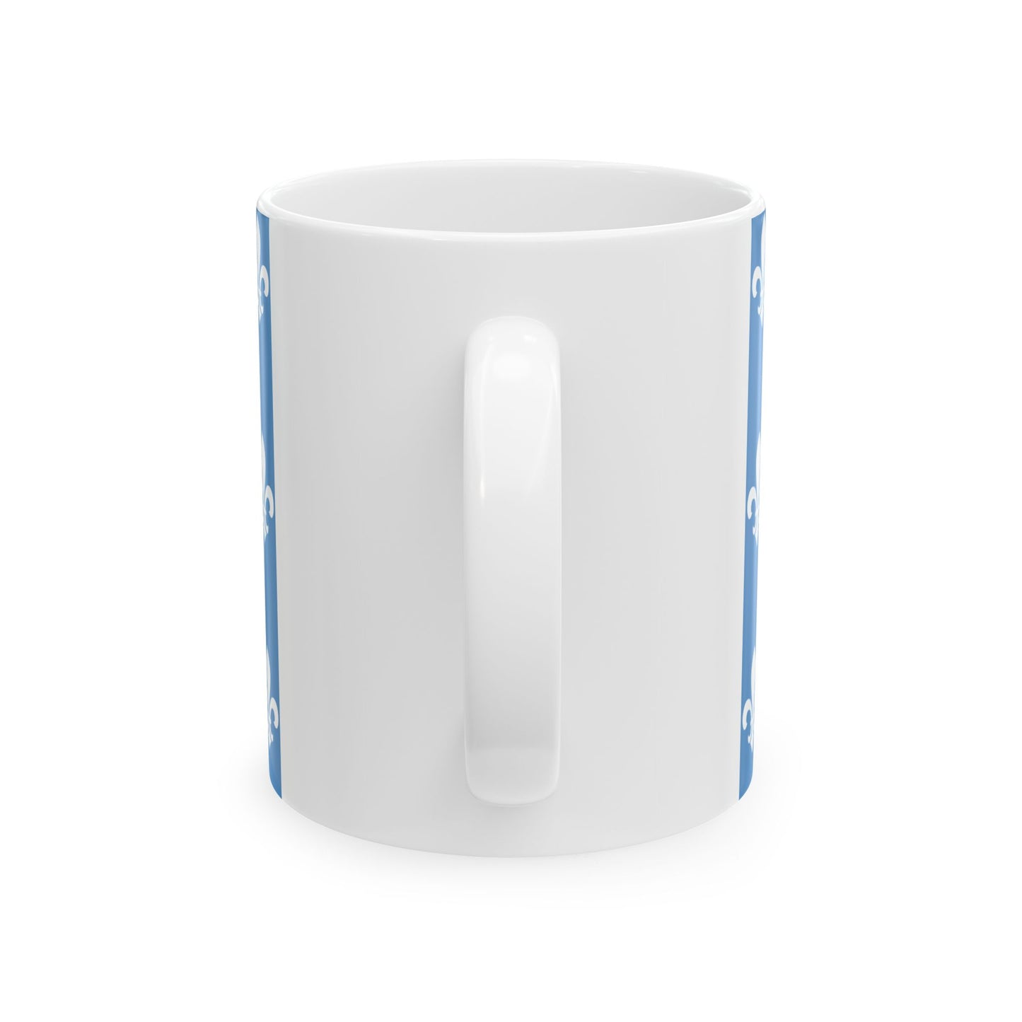 Flag of Aiseau-Presles Belgium (Belgium) White Coffee Mug-Go Mug Yourself