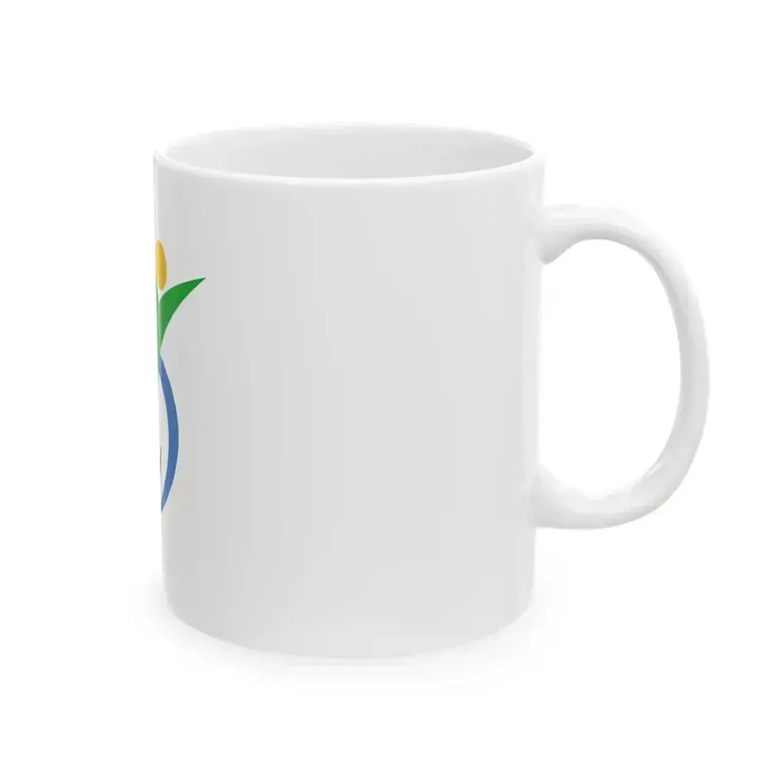Flag of Aisho Shiga (Japan) White Coffee Mug - Go Mug Yourself
