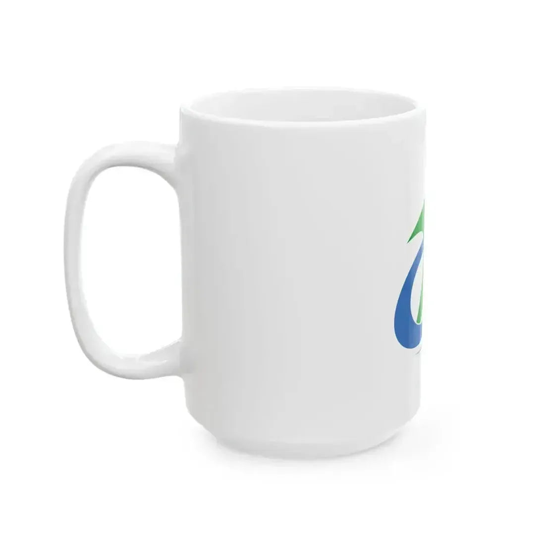 Flag of Aisho Shiga (Japan) White Coffee Mug - Go Mug Yourself