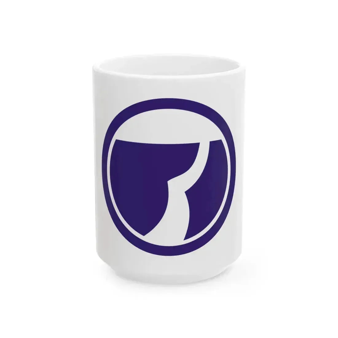 Flag of Aizumi Tokushima (Japan) White Coffee Mug 15oz - Go Mug Yourself