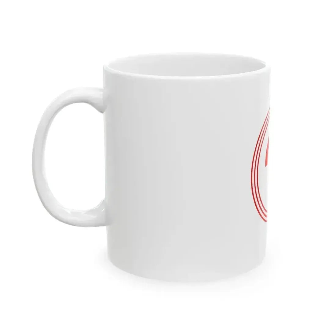 Flag of Akagi Shimane 1959-2005 (Japan) White Coffee Mug - Go Mug Yourself