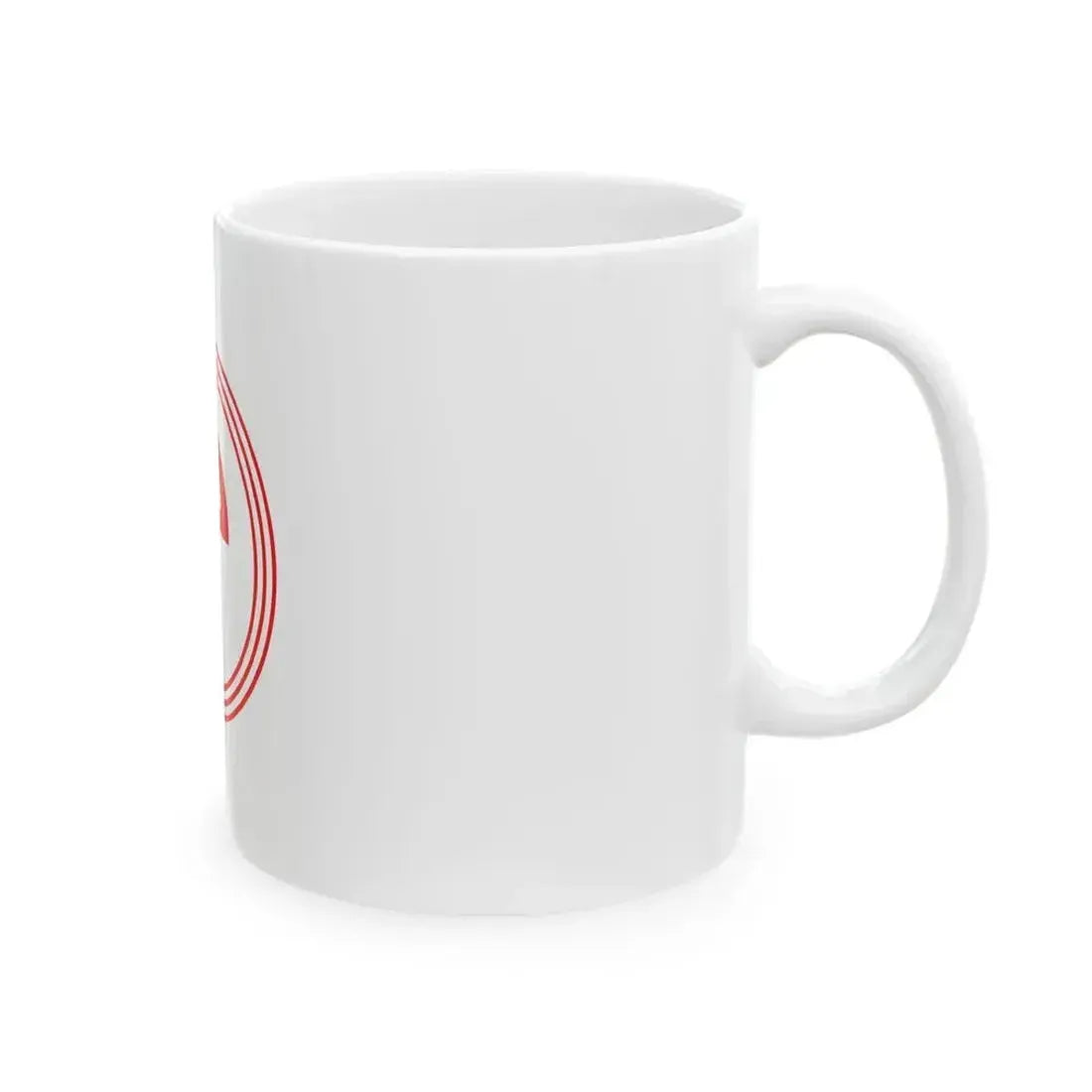 Flag of Akagi Shimane 1959-2005 (Japan) White Coffee Mug - Go Mug Yourself